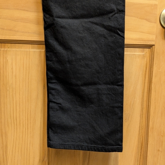 Levi's 514 Straight Leg Men's 42x32 Black Jeans Stretch Cowboy Denim Classic NWT - Picture 6 of 12